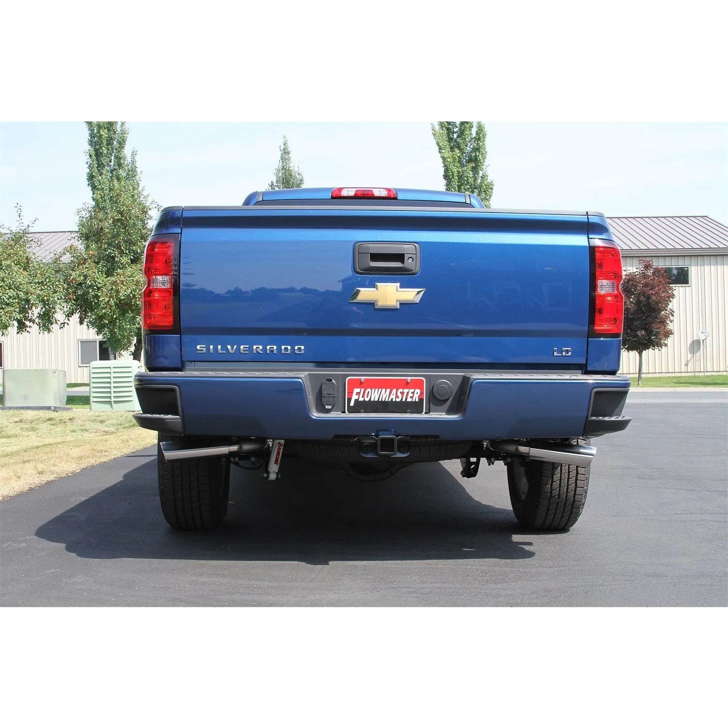 Flowmaster Cat-back System 409S - Dual Rear or Side Exit-Force II - Moderate Sound