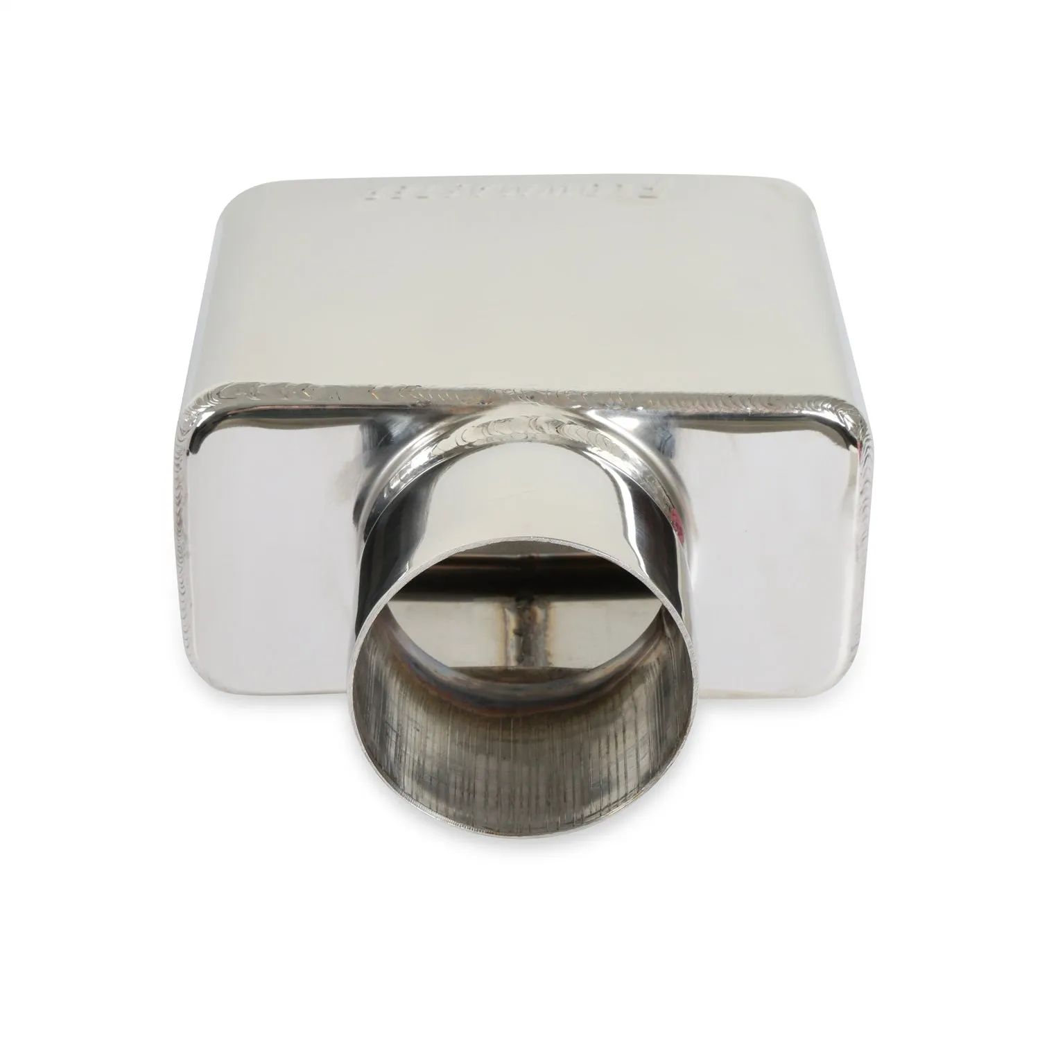 Flowmaster Exhaust Tip - Logo Embossed - Rectangle Outlet - Polished