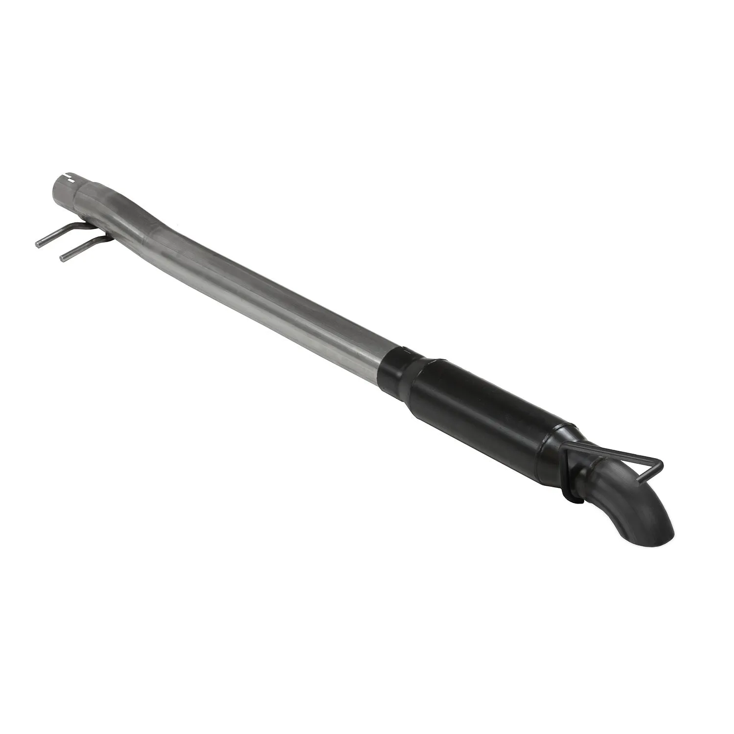 Flowmaster Outlaw Cat-Back Exhaust System - 3 in Diameter - 3 in Black Tip - Jeep Wrangler 2007-18