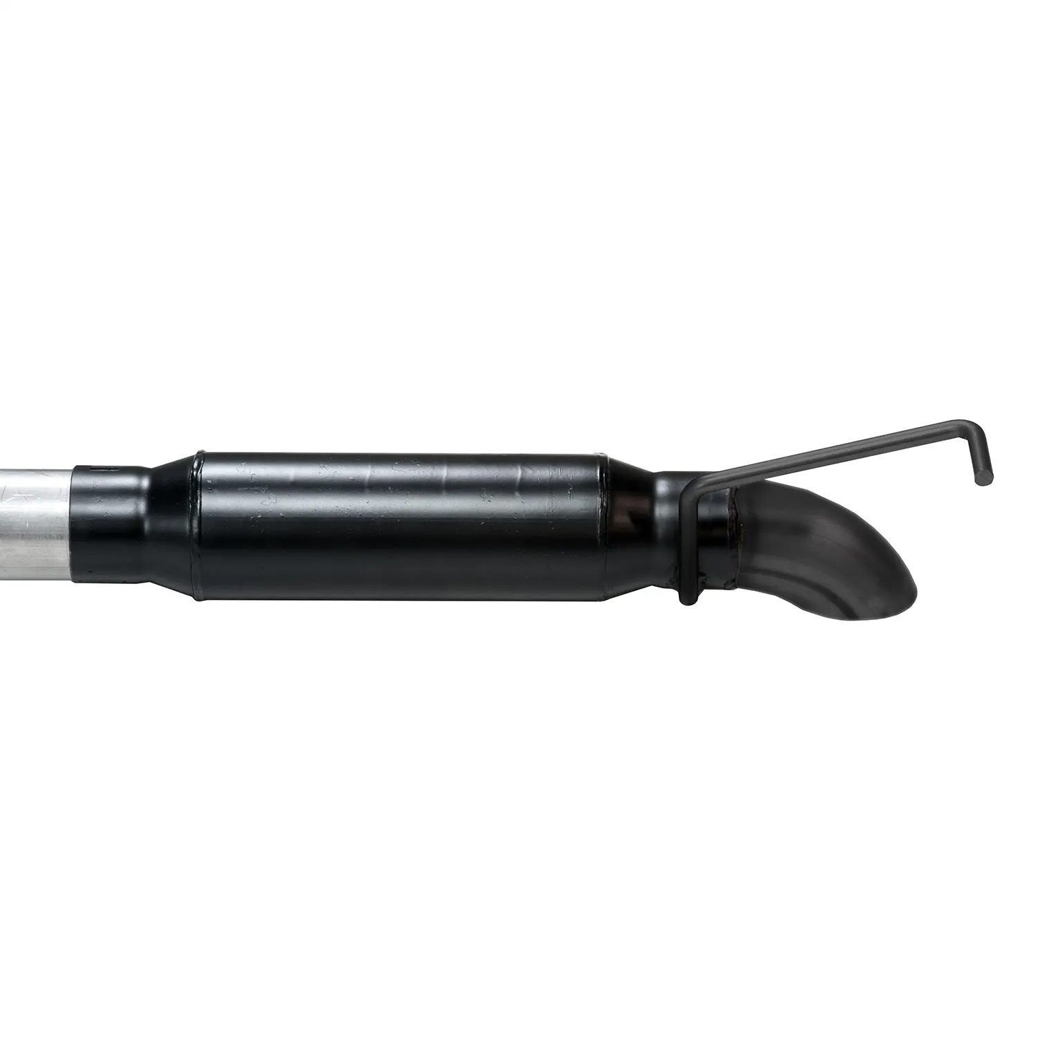 Flowmaster Outlaw Cat-Back Exhaust System - 3 in Diameter - 3 in Black Tip - Jeep Wrangler 2007-18