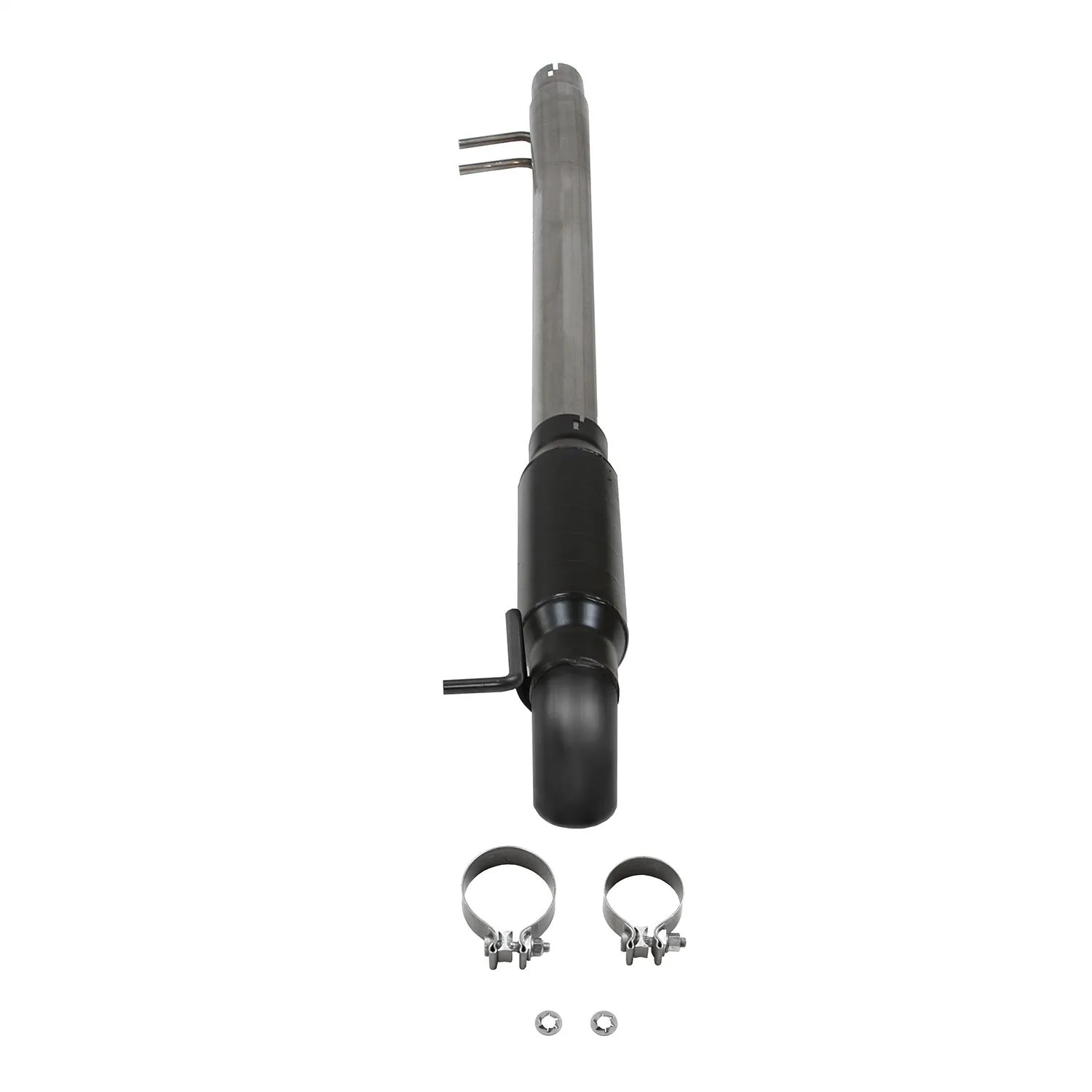Flowmaster Outlaw Cat-Back Exhaust System - 3 in Diameter - 3 in Black Tip - Jeep Wrangler 2007-18