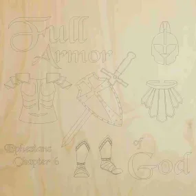 Full Armor of God - Barn Quilt