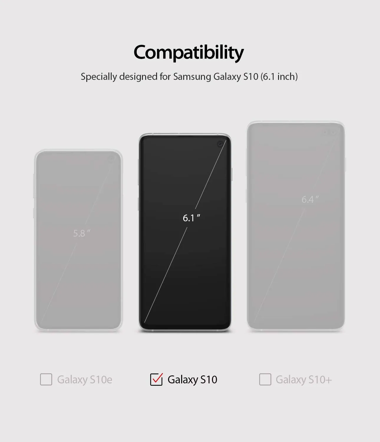 Galaxy S10 Screen Protector | Dual Easy Film