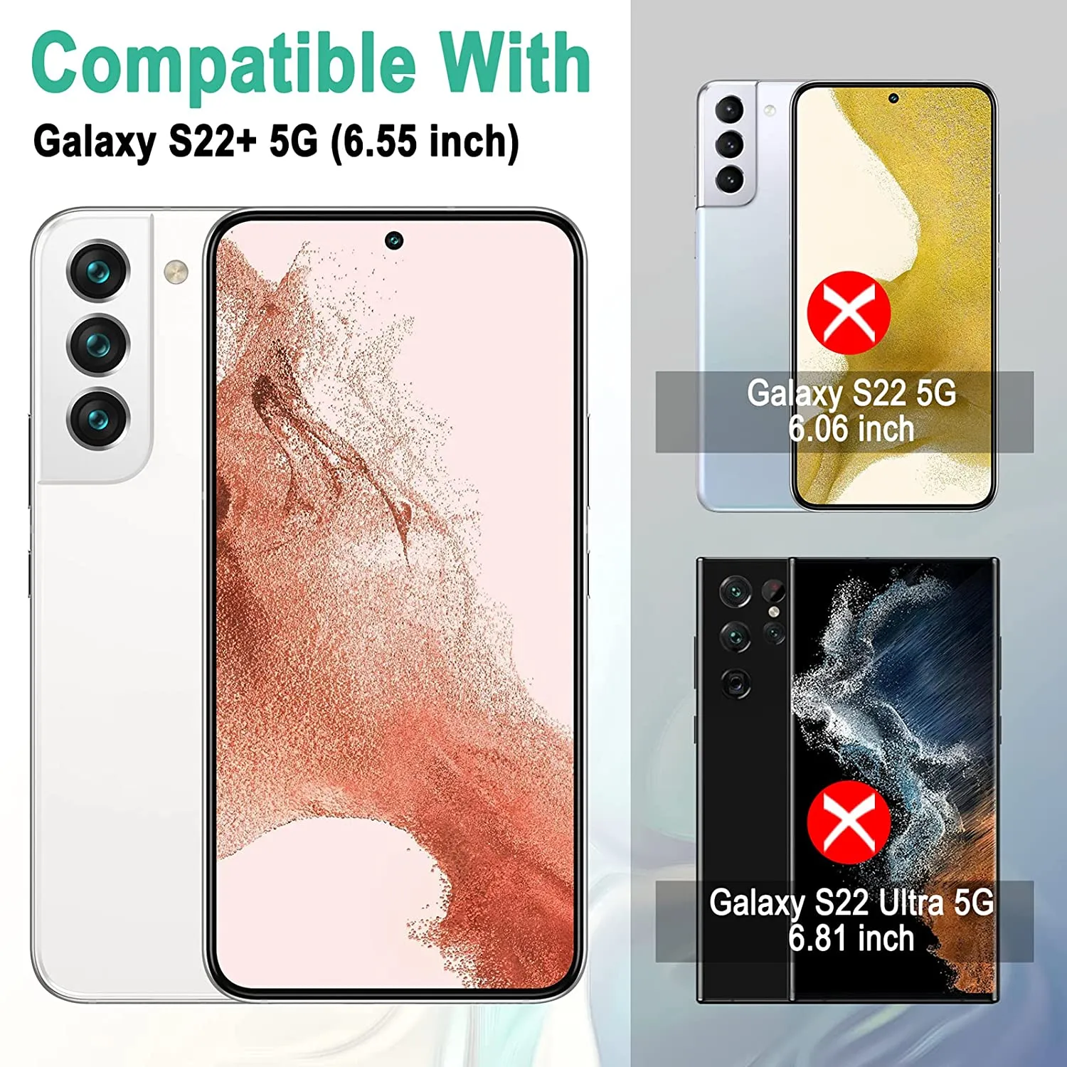 Galaxy S22 Plus Screen Protector Tempered Glass