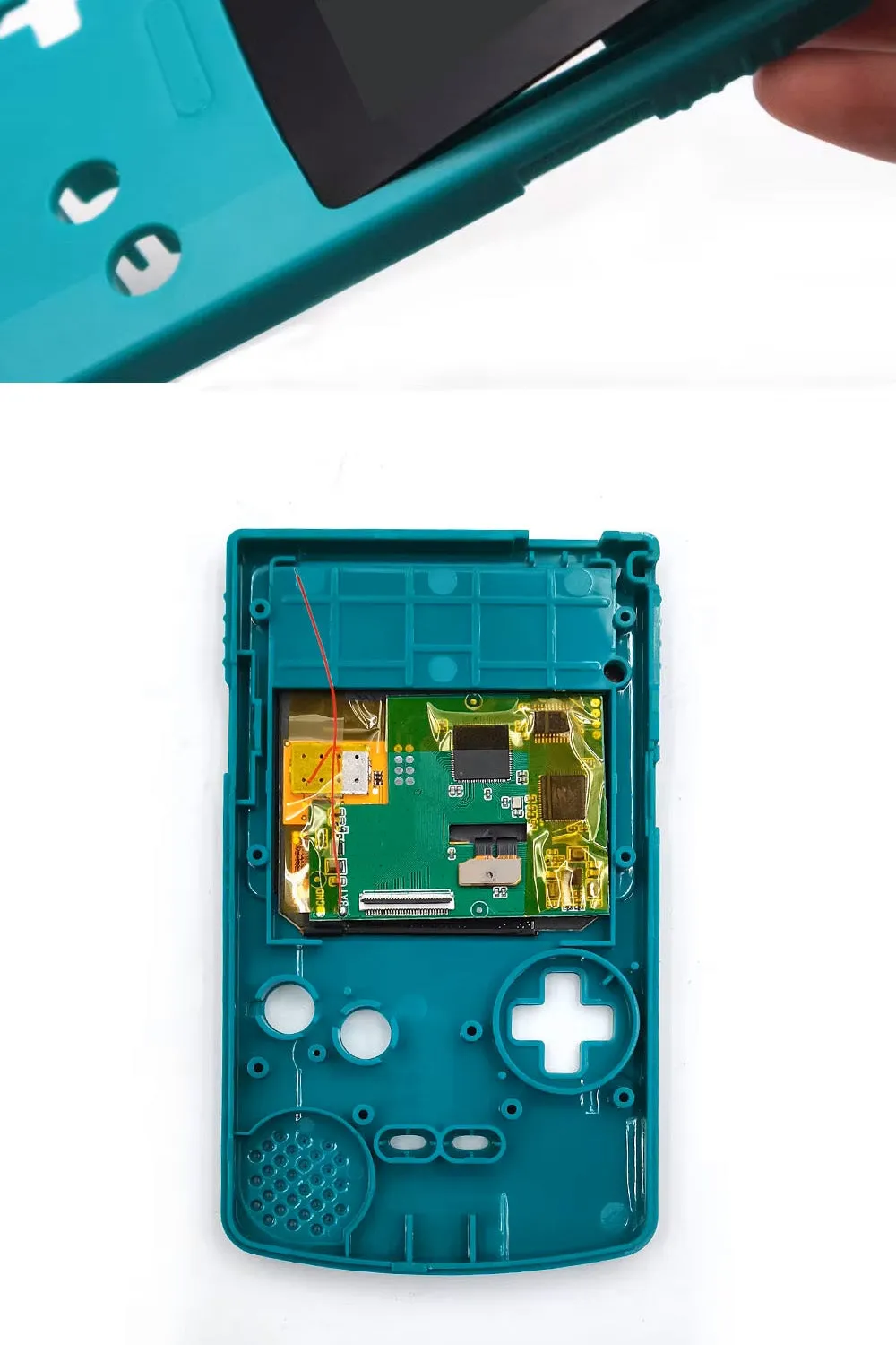 Game Boy Color Laminated AMOLED Retro Pixel Touch Screen Backlight Kit - Hispeedido