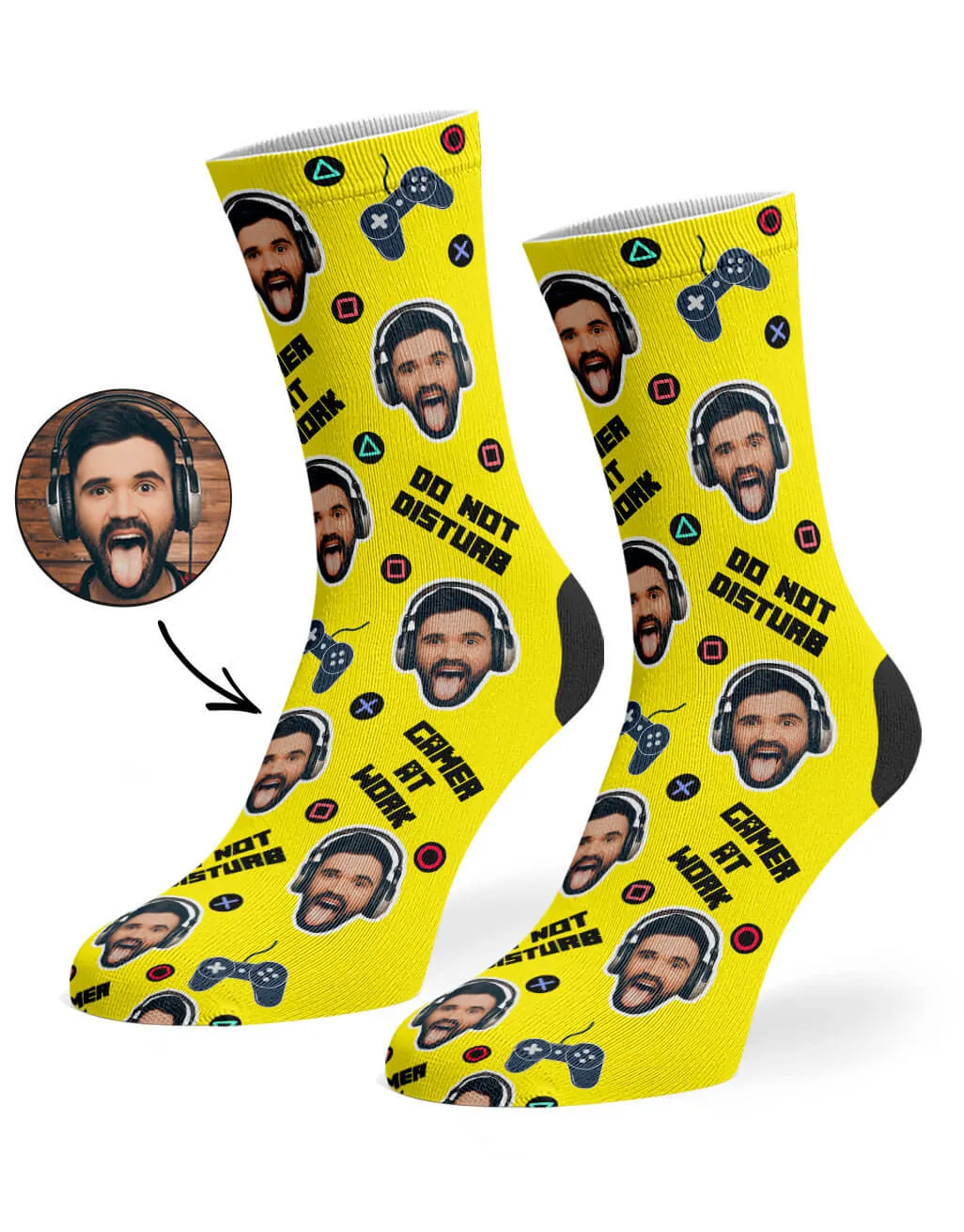 Gamer Face Socks