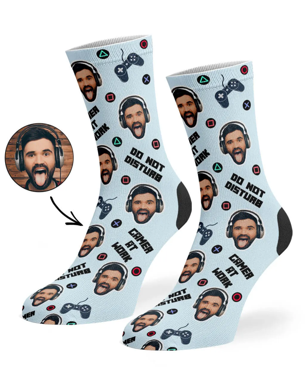 Gamer Face Socks