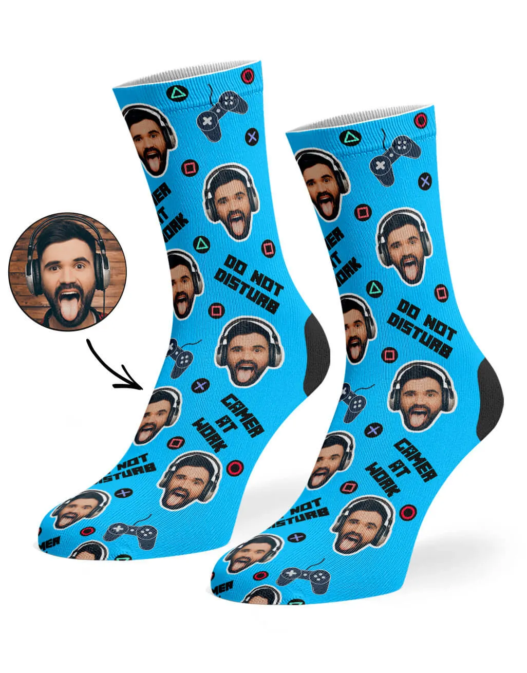 Gamer Face Socks