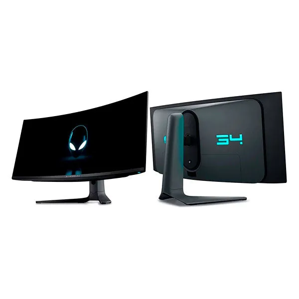Gaming monitor Alienware AW3423DWF 34'', 4K, 165 Hz, QD-OLED, black