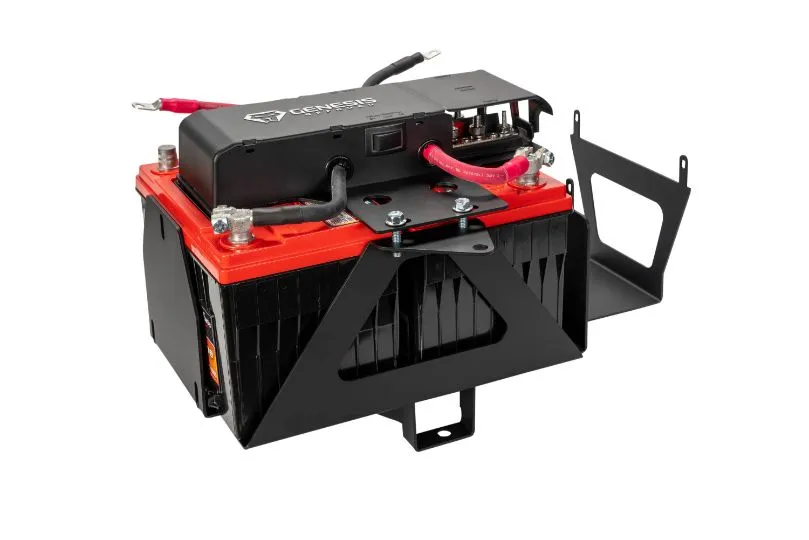 GENESIS OFFROAD | Jeep Wrangler 2007-2011 Dual Battery Kit (131-JKDBK2AG3E)