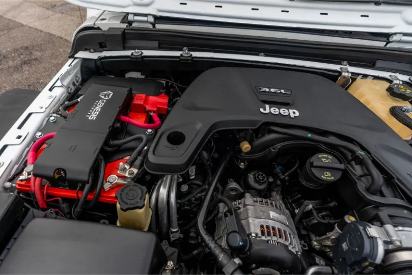GENESIS OFFROAD | Jeep Wrangler 2018-Current Dual Battery Kit (185-JLDBKG3)