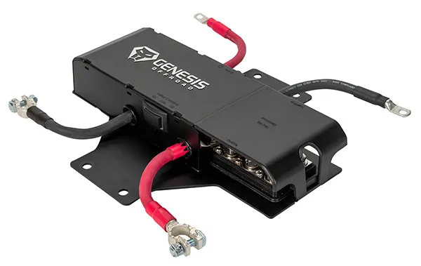 GENESIS OFFROAD | Jeep Wrangler 2018-Current Dual Battery Kit (185-JLDBKG3)