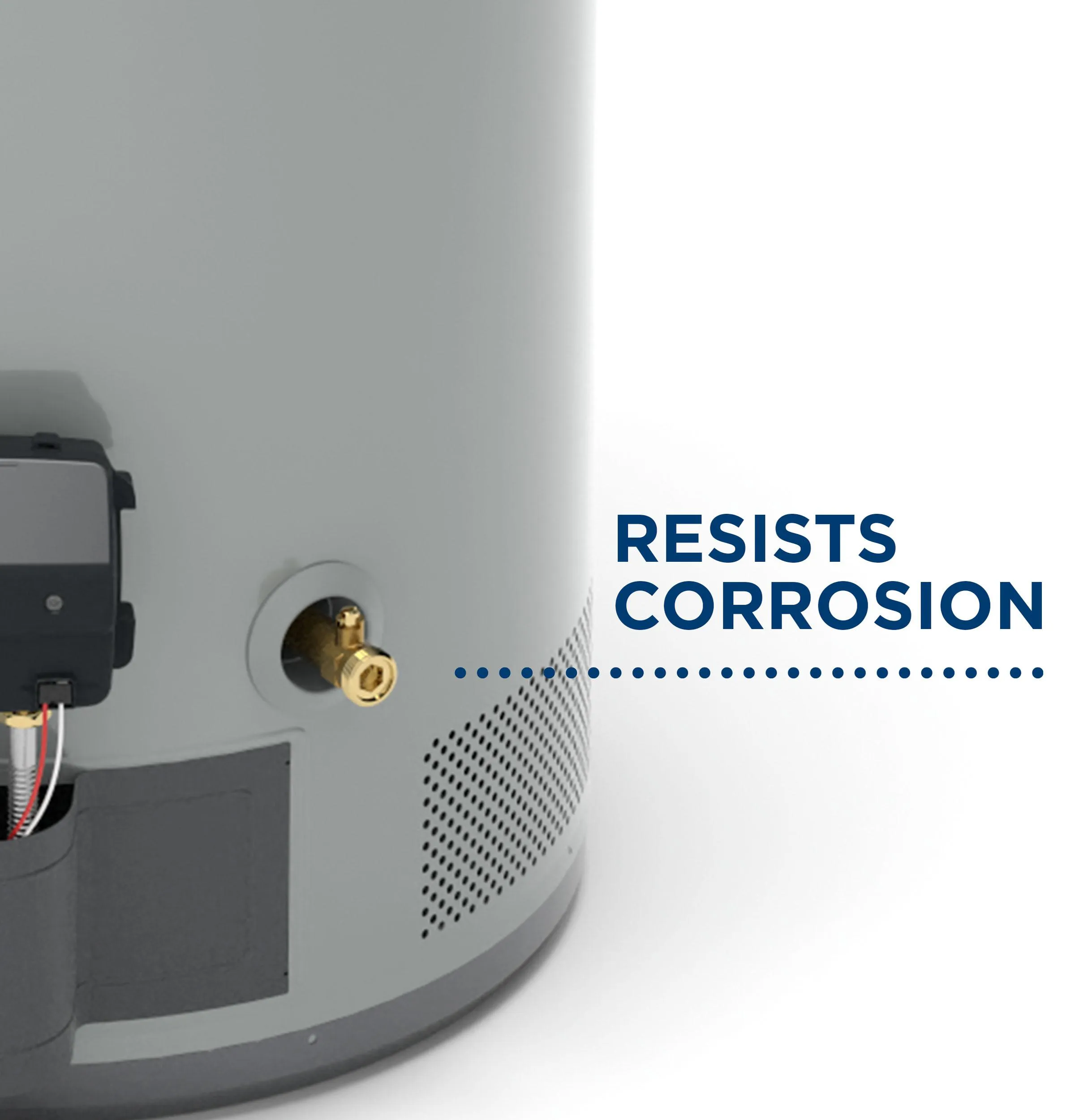 GG40T08BXR GE RealMAX Choice 40-Gallon Tall Natural Gas Atmospheric Water Heater