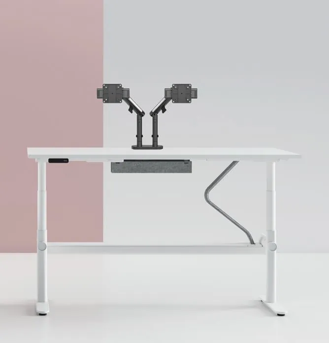 Glider Double Monitor Arm