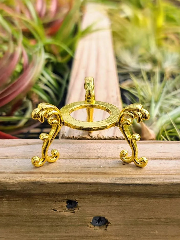Gold Crystal Stand