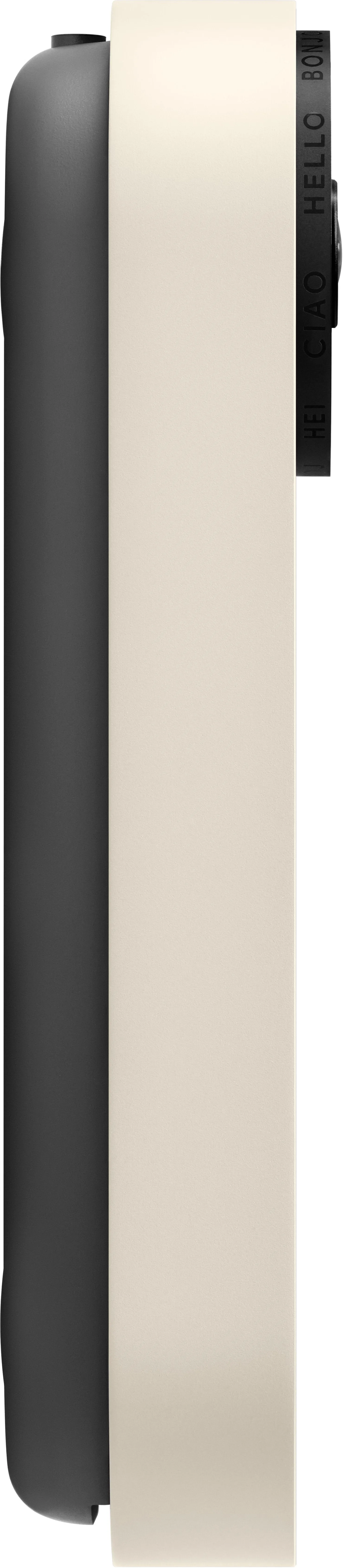 Google - Geek Squad Certified Refurbished Nest Doorbell Wired (2nd Generation) - Linen