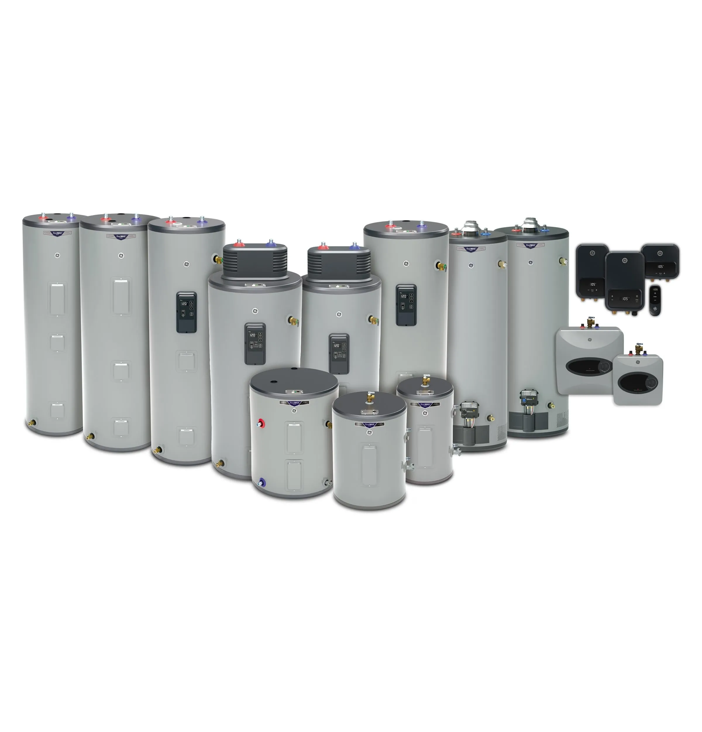 GP40T08BXR GE RealMAX Choice 40-Gallon Tall Liquid Propane Atmospheric Water Heater