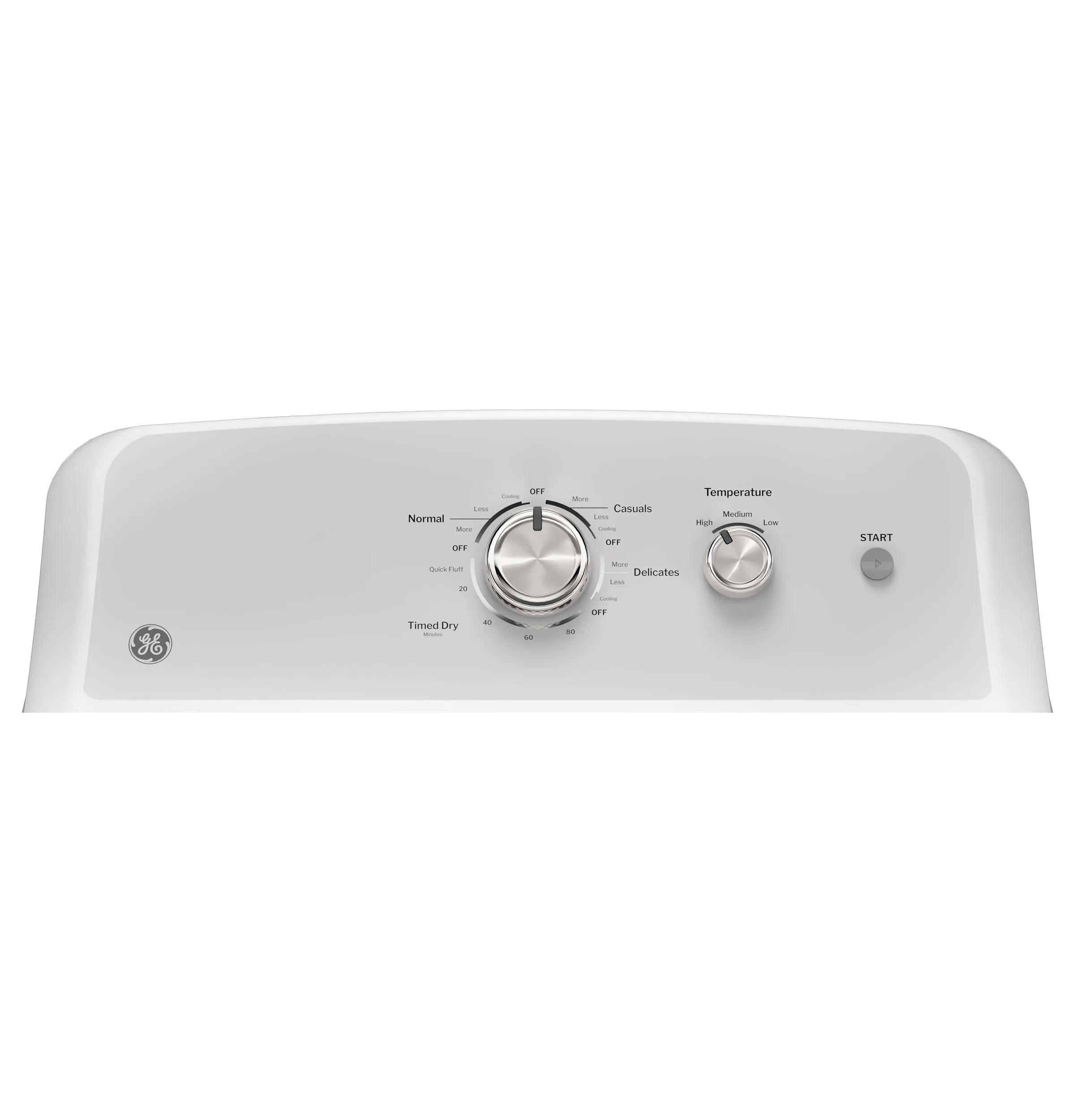 GTX38EASWWS GE® 6.2 cu. ft. Capacity&#x00A0;Electric Dryer with Up To 120 ft. Venting and Shallow Depth&#x200B;