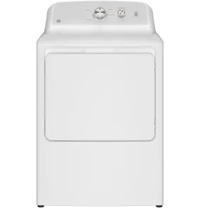 GTX38EASWWS GE® 6.2 cu. ft. Capacity&#x00A0;Electric Dryer with Up To 120 ft. Venting and Shallow Depth&#x200B;