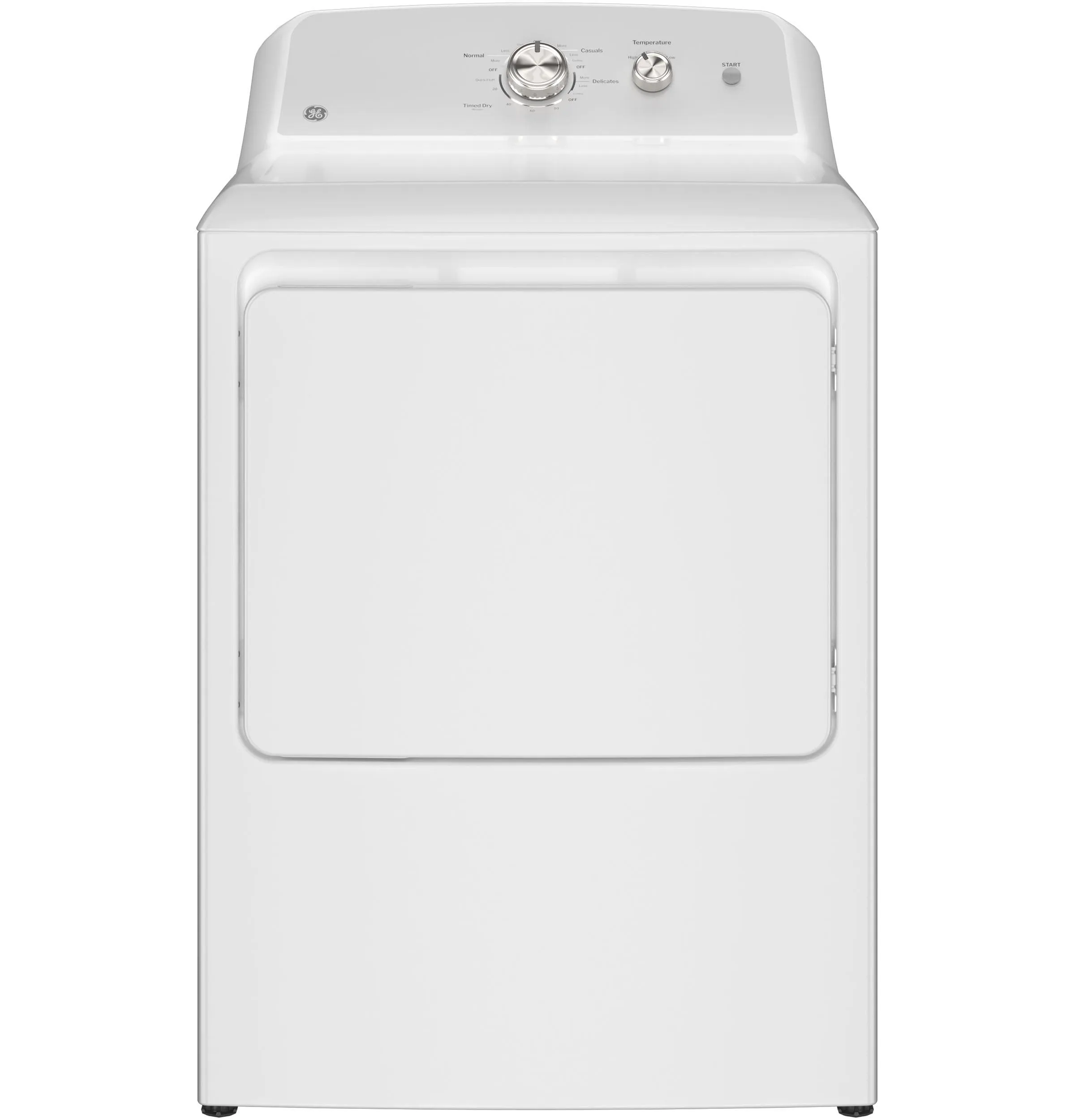 GTX38EASWWS GE® 6.2 cu. ft. Capacity&#x00A0;Electric Dryer with Up To 120 ft. Venting and Shallow Depth&#x200B;
