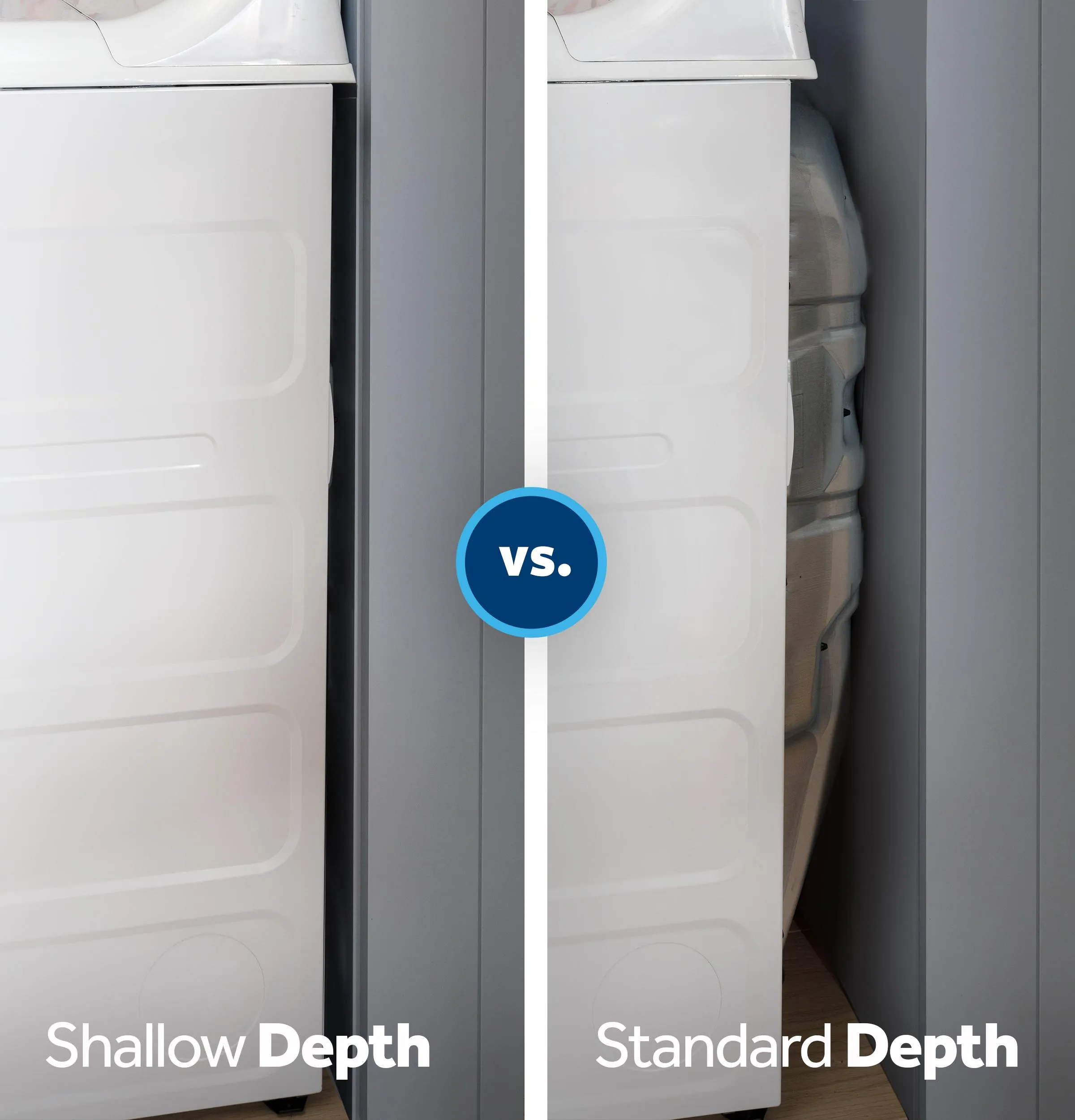 GTX38EASWWS GE® 6.2 cu. ft. Capacity&#x00A0;Electric Dryer with Up To 120 ft. Venting and Shallow Depth&#x200B;