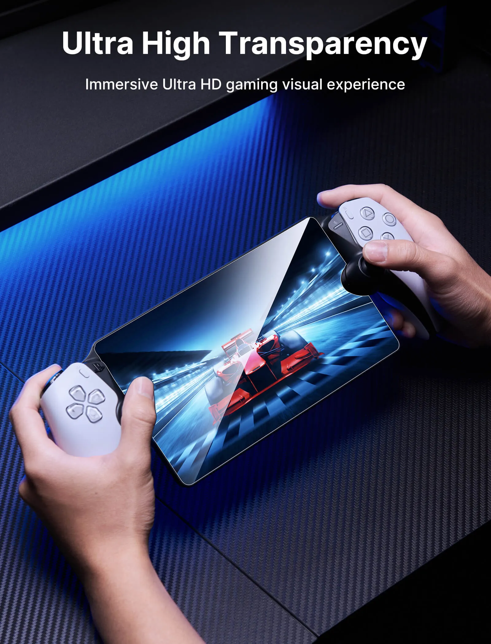 HD Tempered Glass Screen Protector for PlayStation Portal Remote Player