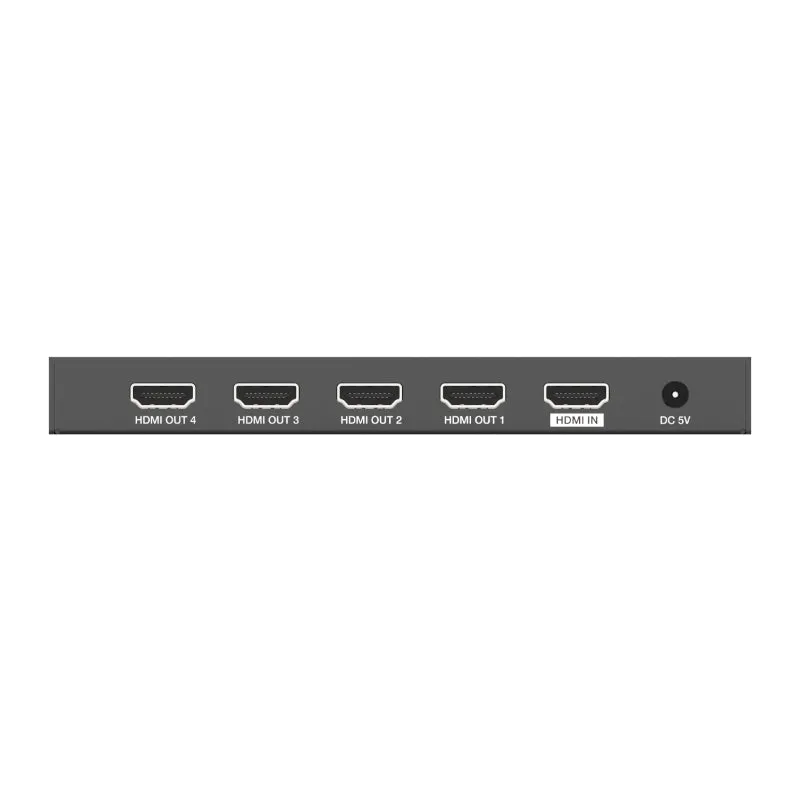 Hdcvt 1X4 Hdmi 2.0 Splitter Supports Hdcp 2.0, Edid And Hdr
