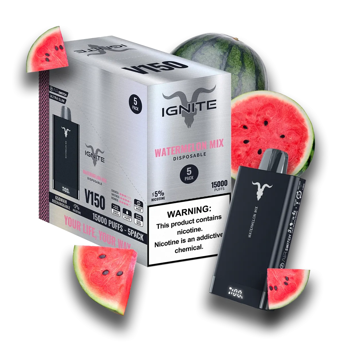 Ignite V150 Vape Device [5 Pack]