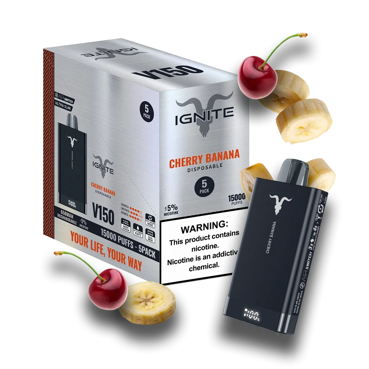 Ignite V150 Vape Device [5 Pack]
