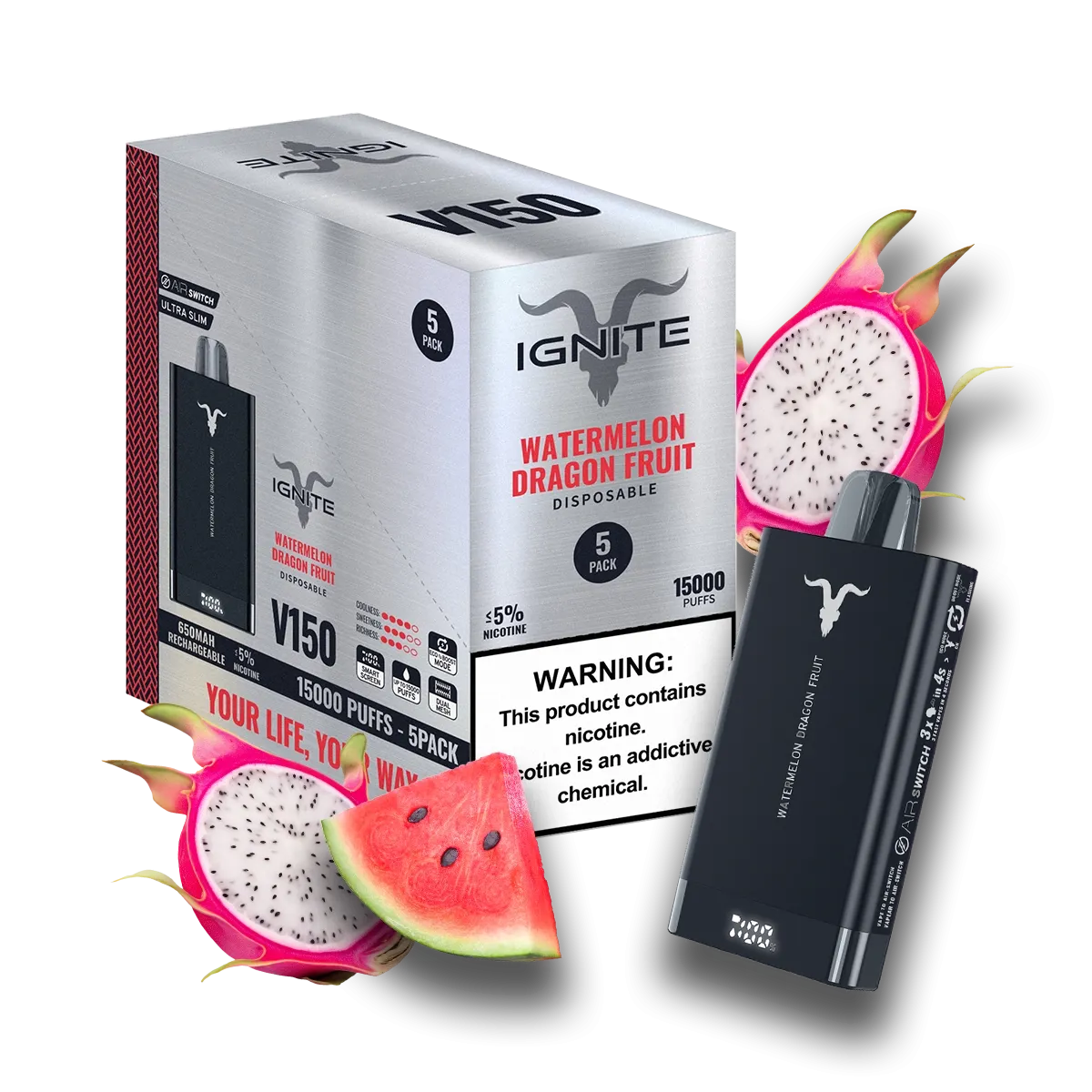 Ignite V150 Vape Device [5 Pack]