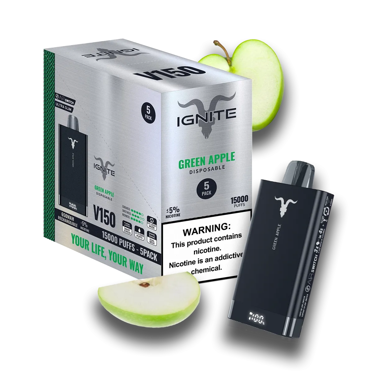 Ignite V150 Vape Device [5 Pack]