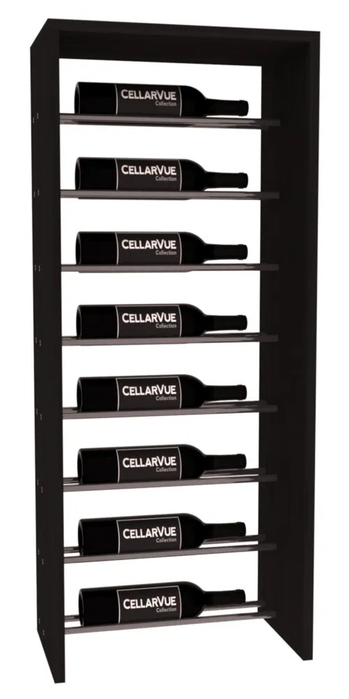 InstaCellar - 17.5" Horizontal Top Display - Gunmetal Rods