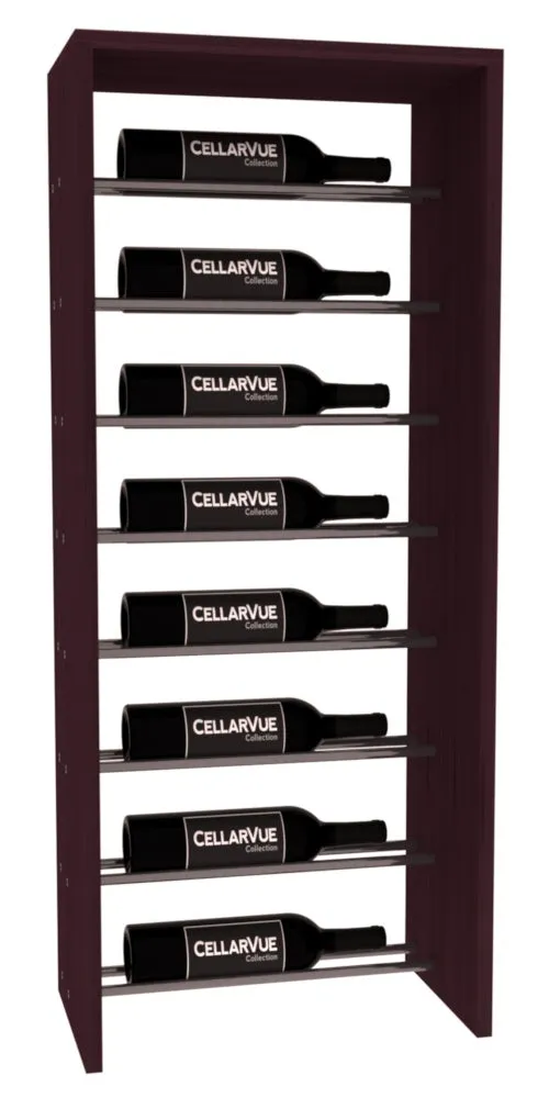 InstaCellar - 17.5" Horizontal Top Display - Gunmetal Rods