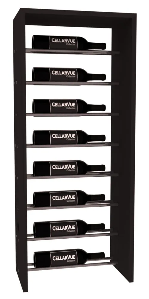 InstaCellar - 17.5" Horizontal Top Display - Gunmetal Rods