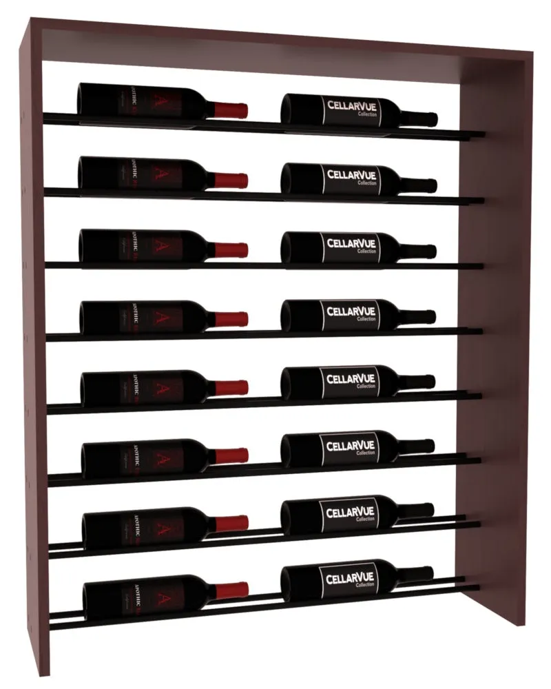 InstaCellar - 35" Horizontal Top Display - Black Metal Rods