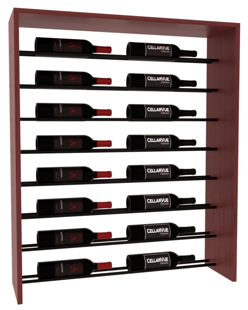 InstaCellar - 35" Horizontal Top Display - Black Metal Rods