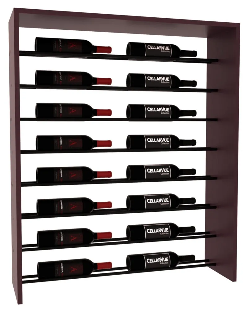 InstaCellar - 35" Horizontal Top Display - Black Metal Rods