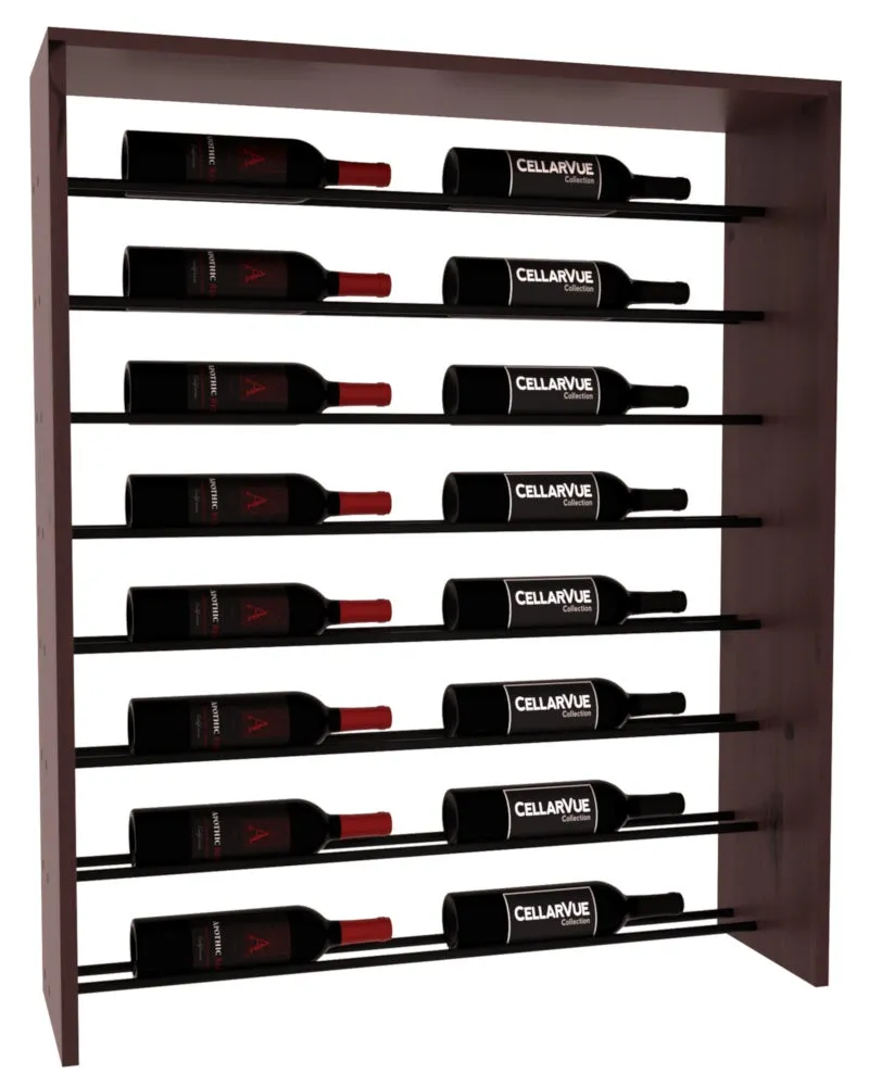 InstaCellar - 35" Horizontal Top Display - Black Metal Rods