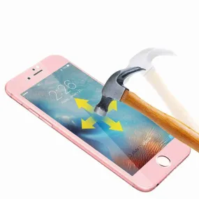 iPhone 8 Plus Tempered Glass Screen Protector (Pink) 2-Pack Gorilla Glass
