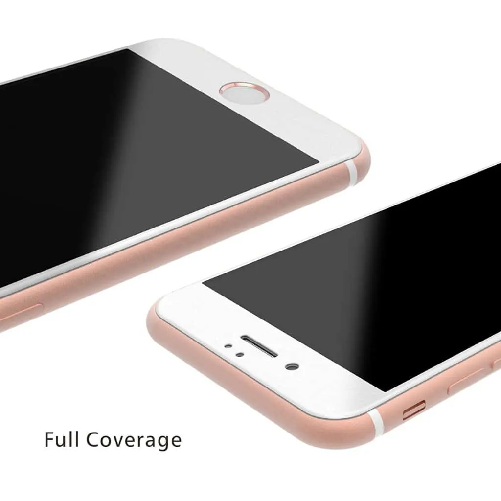 iPhone 8 Plus Tempered Glass Screen Protector (Pink) 2-Pack Gorilla Glass