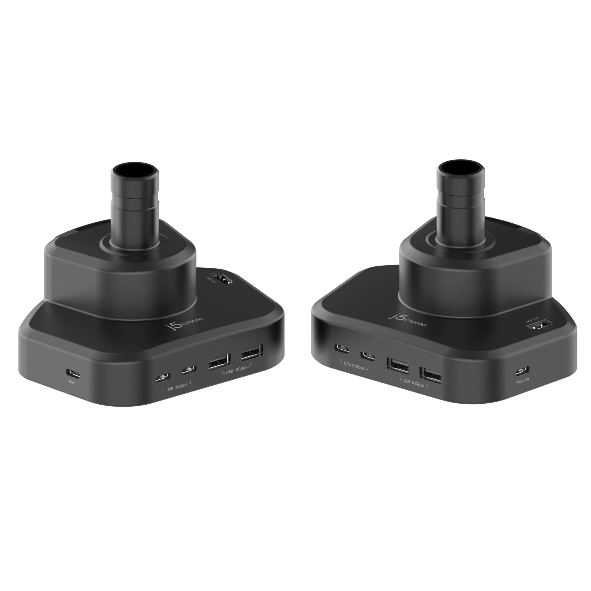 j5create Ergonomic Monitor Mount with Dock, JTSA301