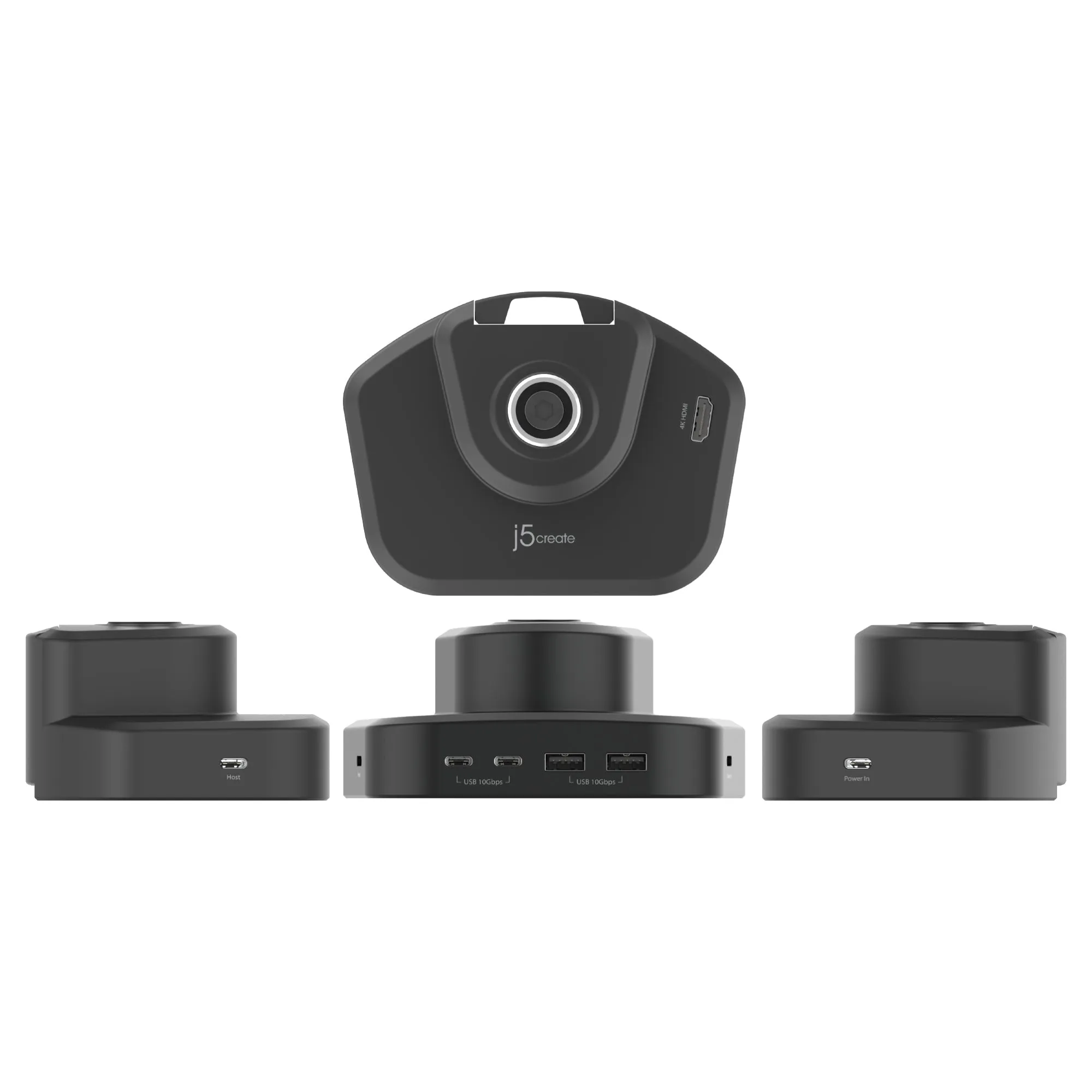 j5create Ergonomic Monitor Mount with Dock, JTSA301