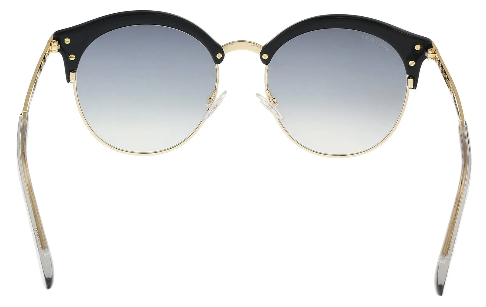 Jimmy Choo HALLY/S 00807 Black Round Sunglasses