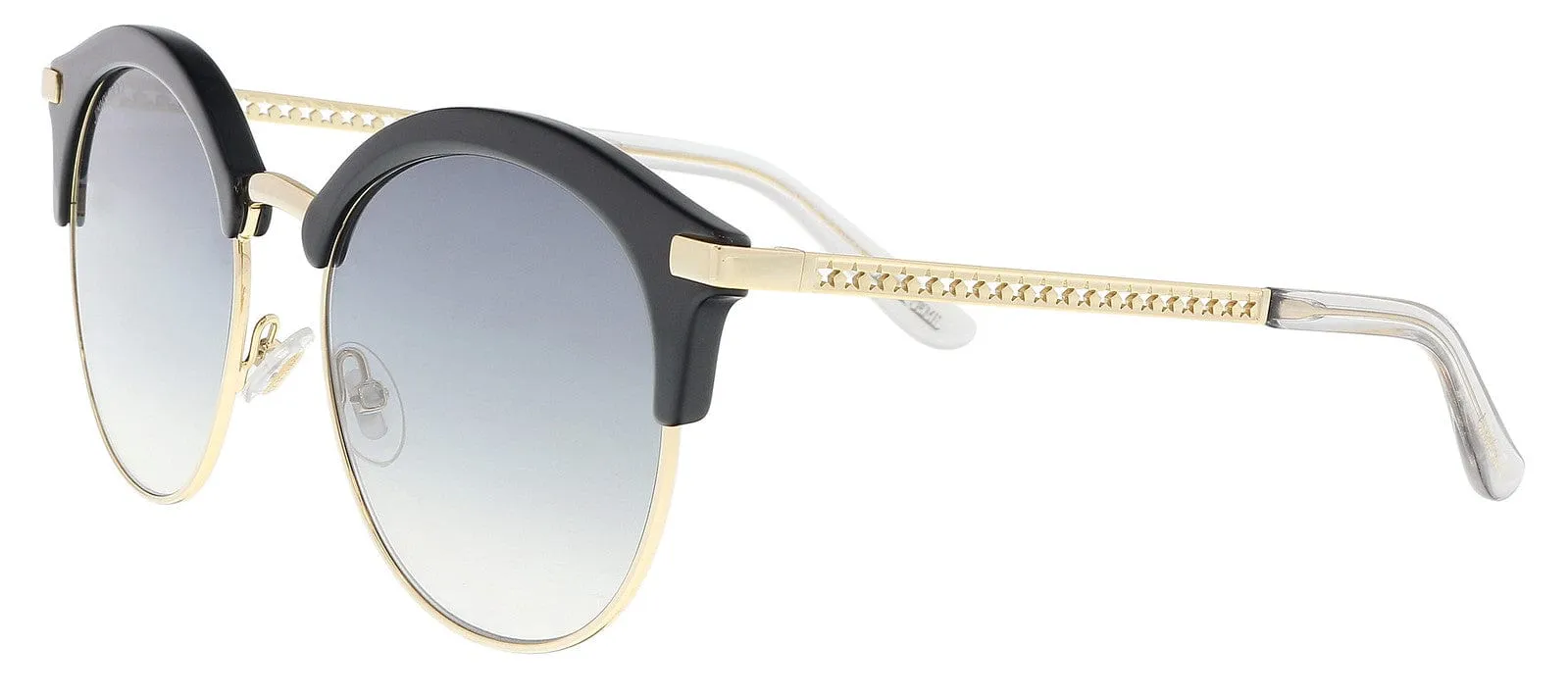 Jimmy Choo HALLY/S 00807 Black Round Sunglasses