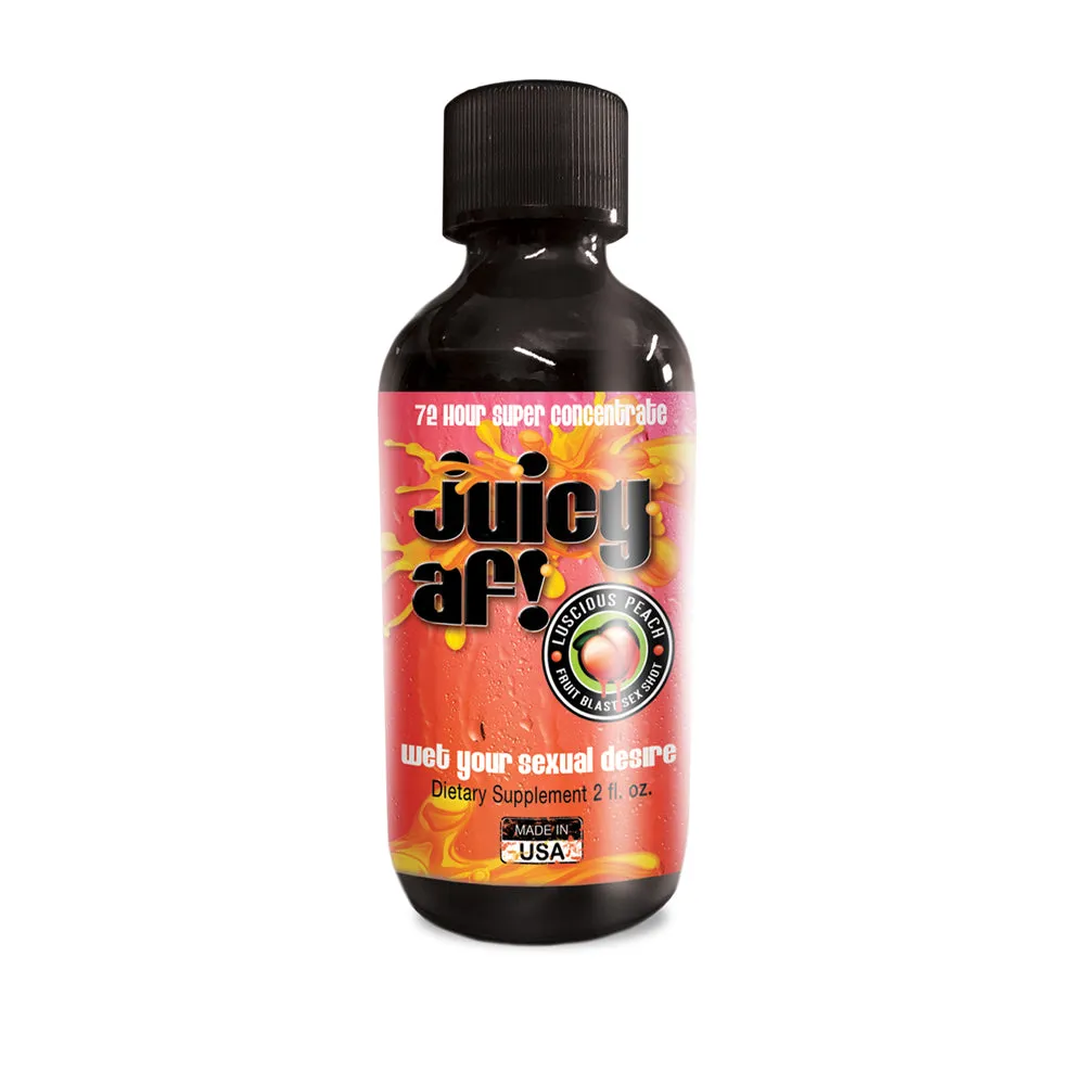 Juicy AF Female Enhancement Shot 2 oz. 12-Piece Display