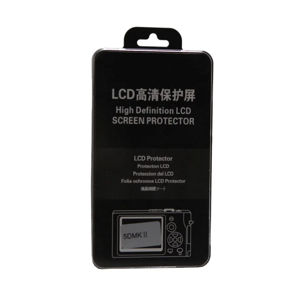 LCD Premium Tempered Glass Screen Protector for Canon 5D2 Mark II