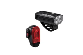 Lezyne Fusion Drive Pro 600  / KTV Drive Pro  Pair - Satin Black/Black