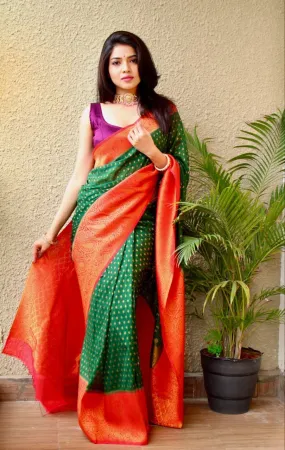 Lichi Silk Saree
