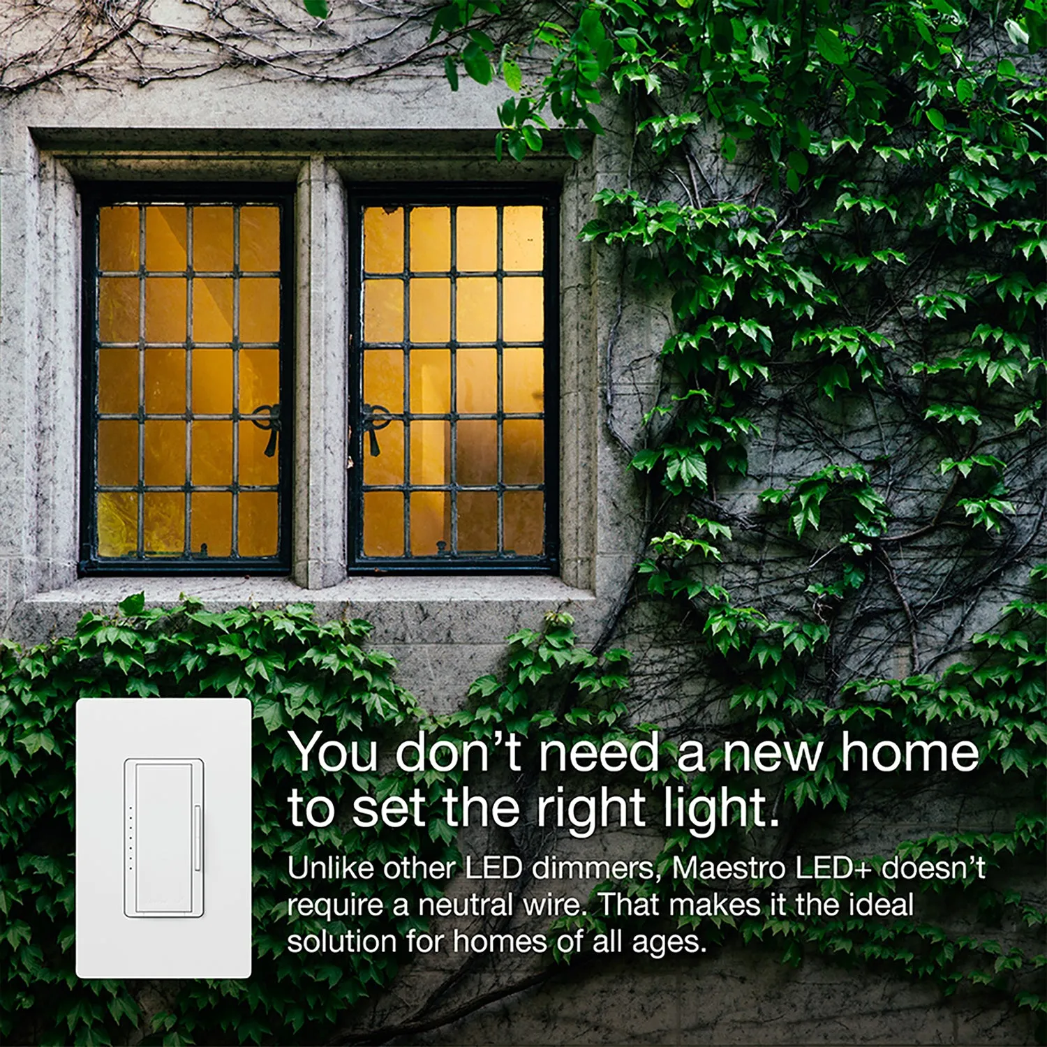 Maestro LED  Dimmer Switch, 150-Watt, Single Pole or Multi-Location, Black