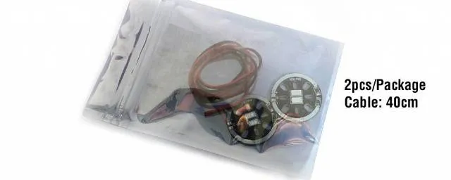 Matek Systems LED CIRCLE X2/5V MOTOR MOUNT LEDX2-5XW White LEDX2-5W